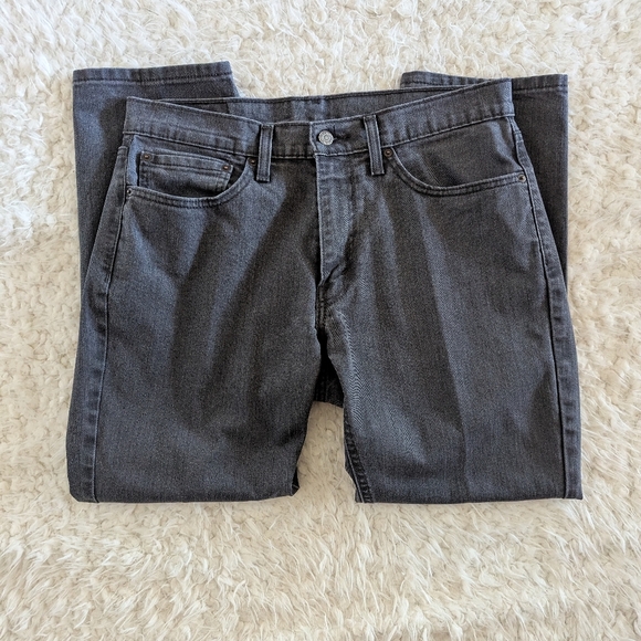 Levi's 541 Black Denim Men's Jeans Size 34 X 30 - Picture 4 of 7